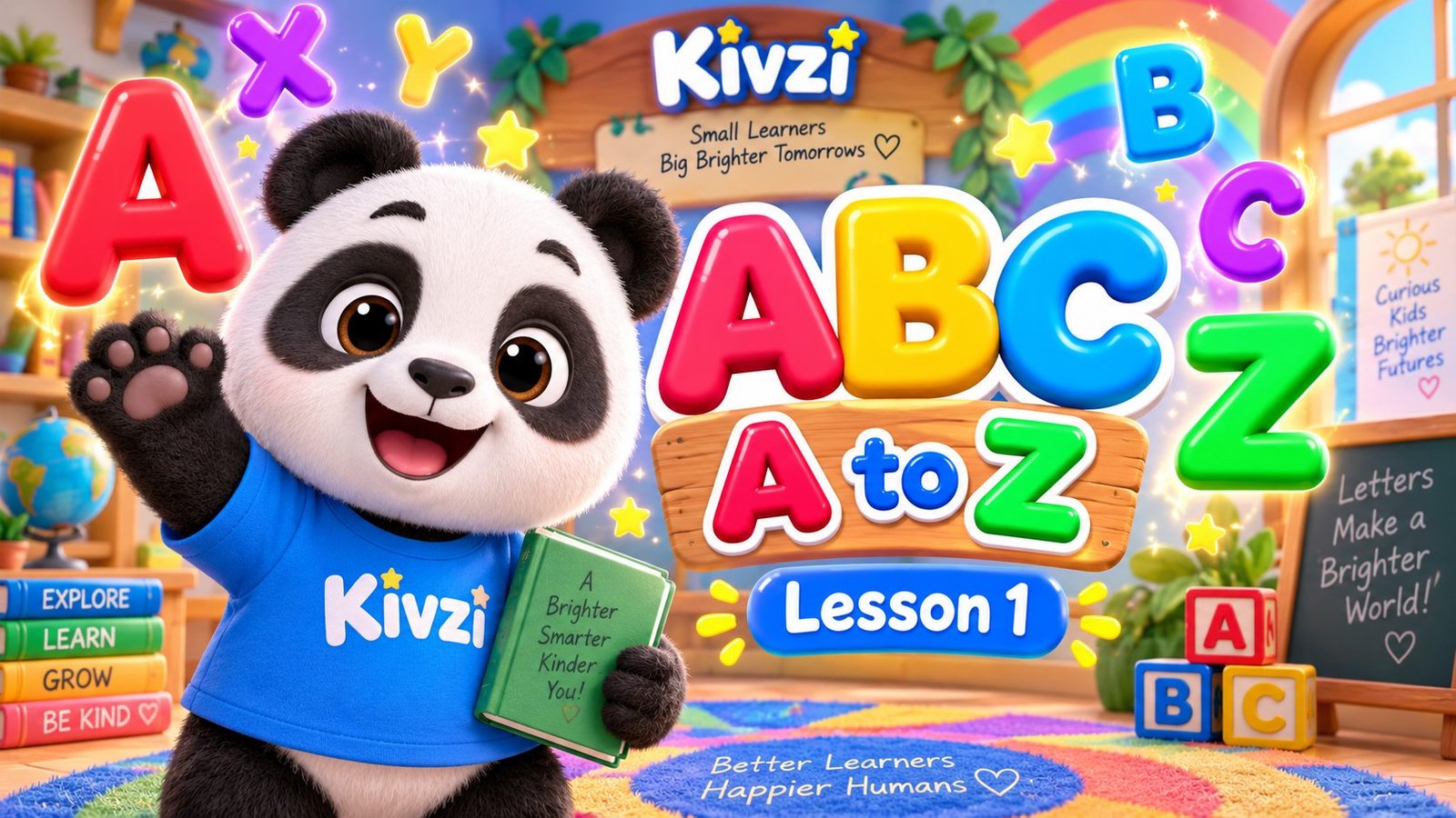 Kivzi sample letter learning activity